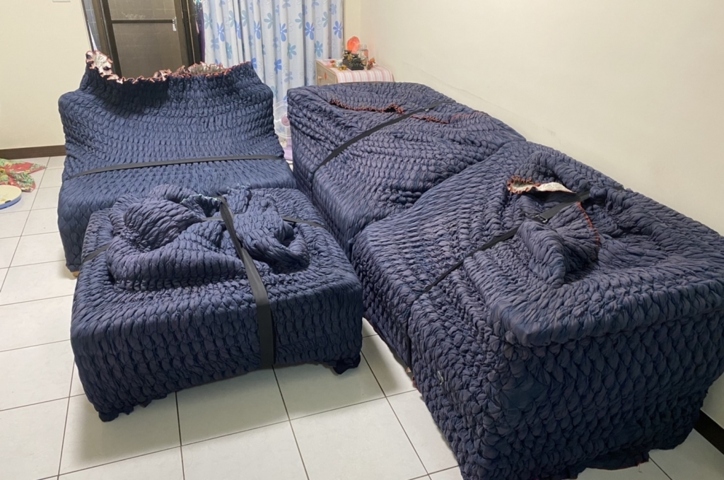 高級沙發布套嚴密防護